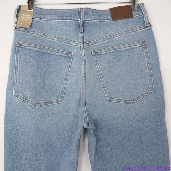 NEW Madewell The Perfect Vintage Jean in Coffey Wash: Worn-In Edition, 31 - Picture 7 of 16